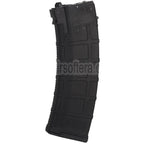 WELL PRO 24rd Polymer PMAG Gas Magazin Geeignet für Well / WE G74A AK74 Serie GBB Gewehre Airsoft Schwarz