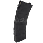 WELL PRO 24rd Polymer PMAG Gas Magazin Geeignet für Well / WE G74A AK74 Serie GBB Gewehre Airsoft Schwarz