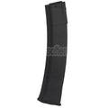 WELL PRO 30/80rd Polymer Mid-Cap Magazin Geeignet für WE06 PPK-20 Serie SMG AEG Gewehre Airsoft Schwarz