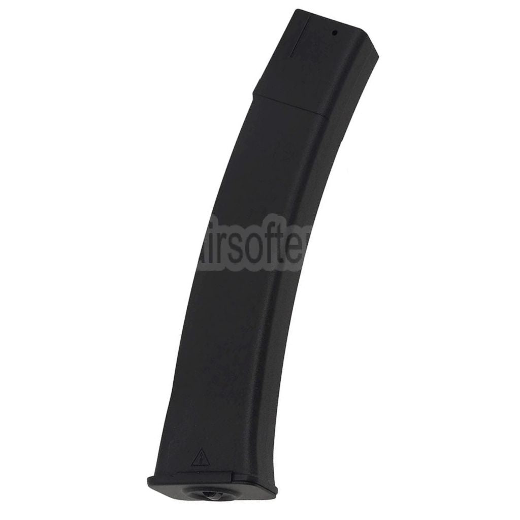 WELL PRO 30/80rd Polymer Mid-Cap Magazin Geeignet für WE06 PPK-20 Serie SMG AEG Gewehre Airsoft Schwarz