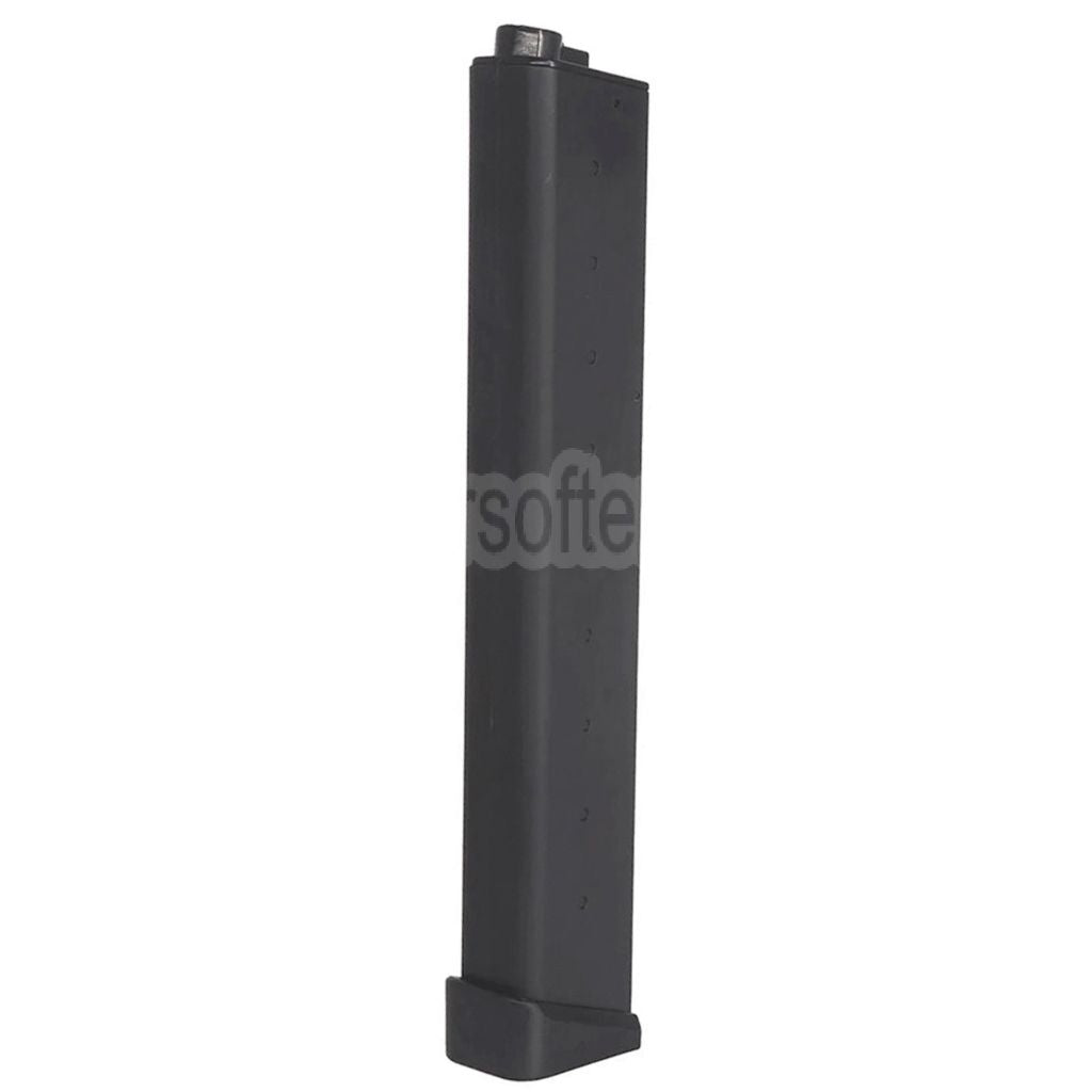 WELL PRO 100rd Polymer Mid-Cap Magazin Geeignet für WE01A ARP9 Serie AEG Gewehre Airsoft Schwarz