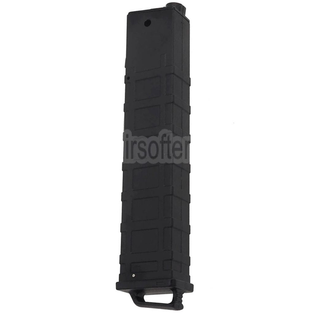 WELL PRO 90rd Mid-Cap Magazin Geeignet für WELL PRO / Classic Army / CYMA / G&P / Golden Eagle / JG / SRC / Tokyo Marui MP5 Serie AEG Gewehre Airsoft Schwarz