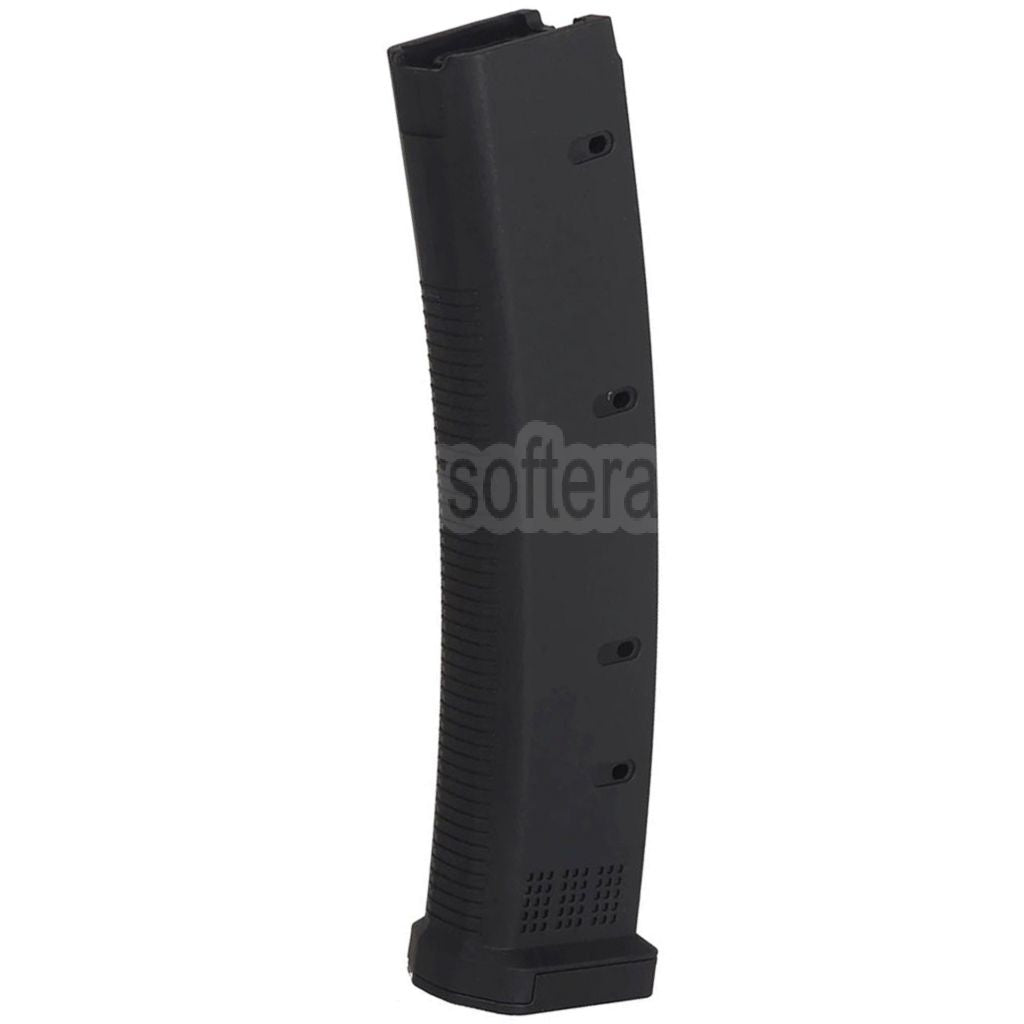 WELL PRO 100rd Polymer Mid-Cap Magazin Geeignet für WE05 Serie AEG Gewehre Airsoft Schwarz