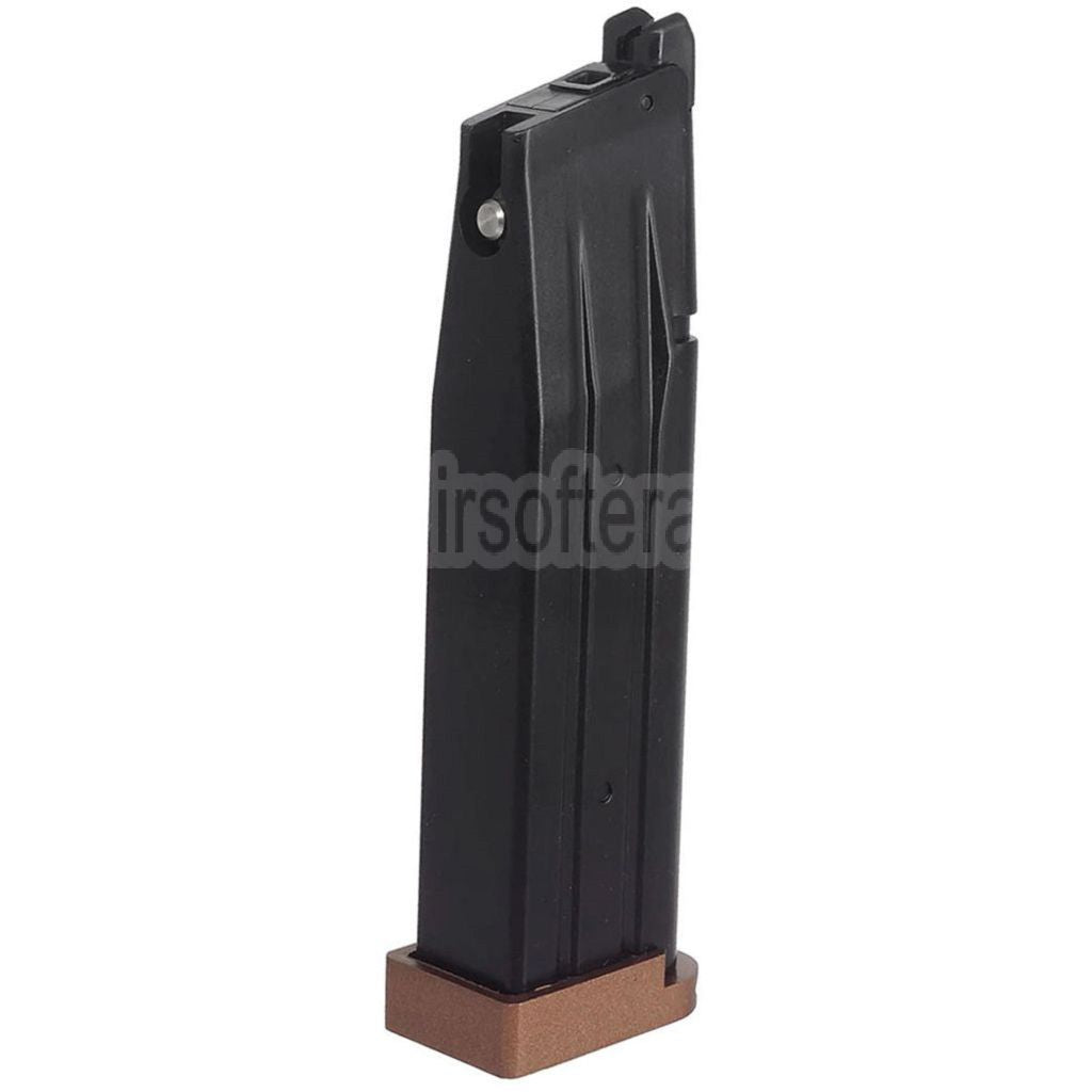 ARMY ARMAMENT 30rd Gas Magazin R615 TTI Sand Viper Geeignet für Hi-Capa Serie GBB Pistolen Airsoft Tan Base