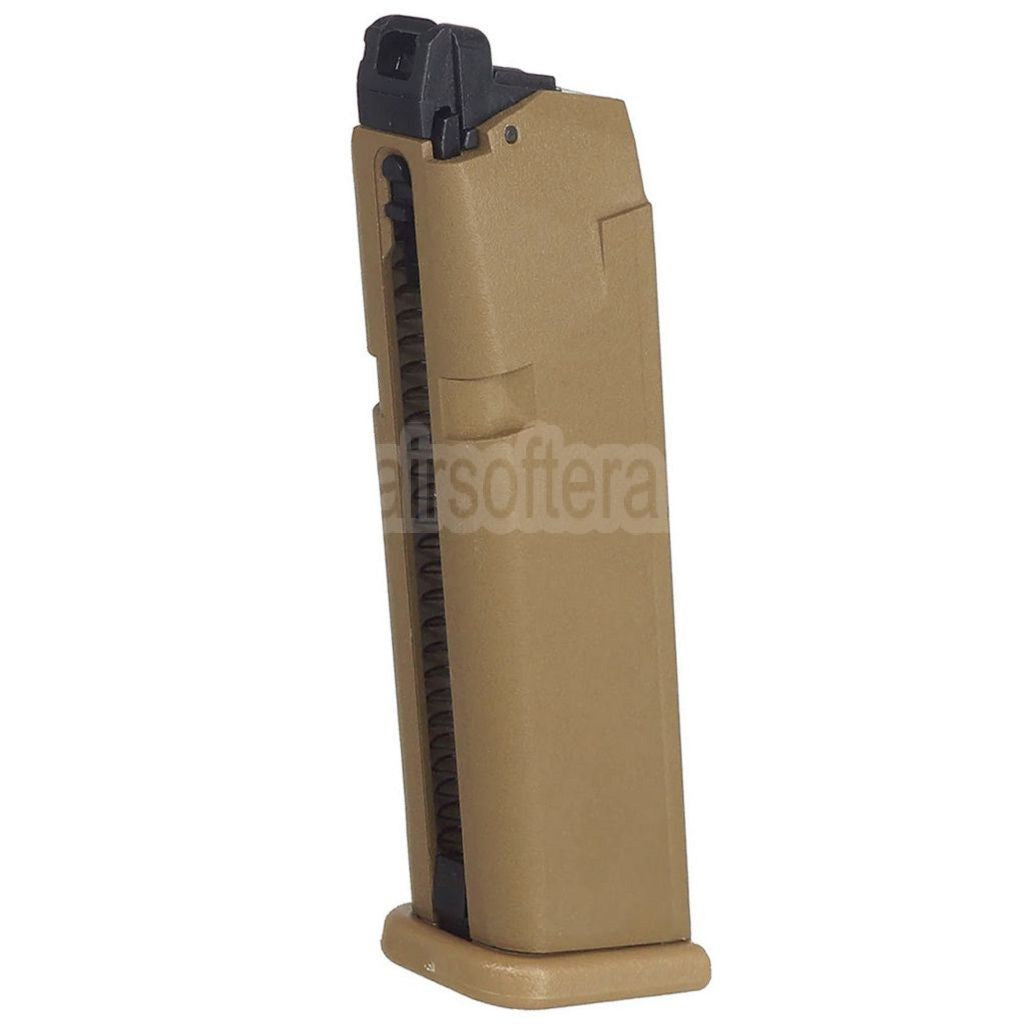 ARMY ARMAMENT 24rd Gas Magazin Geeignet für G19X G19 G23 G26 Serie GBB Pistolen Airsoft Tan