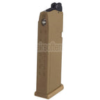 ARMY ARMAMENT 24rd Gas Magazin Geeignet für G19X G19 G23 G26 Serie GBB Pistolen Airsoft Tan