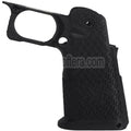 ARMY ARMAMENT Kompakt Geriffelter Griff Geeignet für R612 EMG Staccato C2 Hi-Capa Serie GBB Pistolen Schwarz