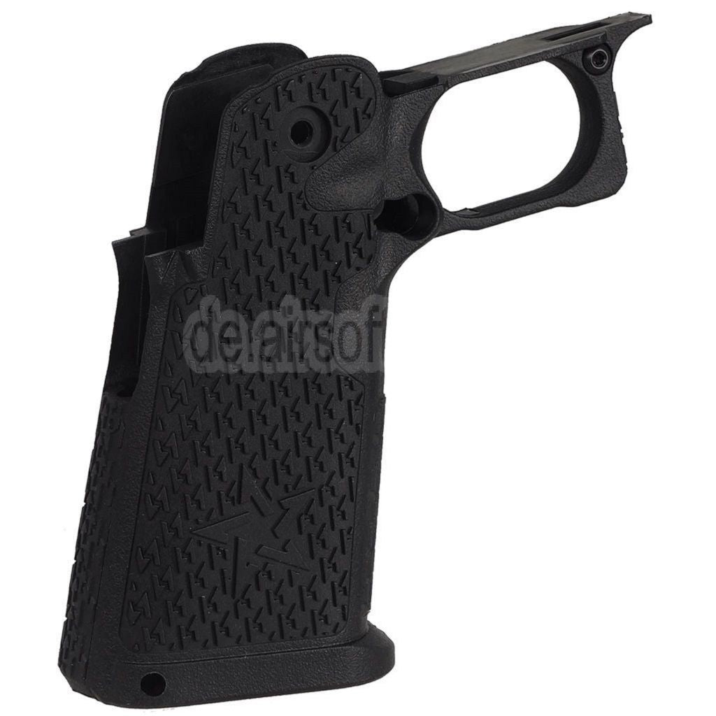 ARMY ARMAMENT Volle Größe Geriffelter Griff Geeignet für R611 R612 R613 R615 2011 Staccato P Hi-Capa Serie GBB Pistolen Schwarz