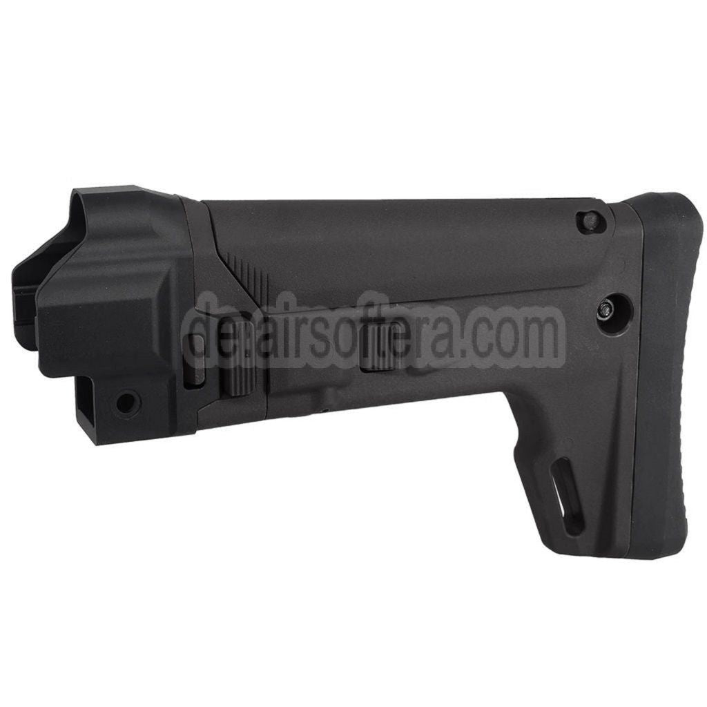 5KU ACR Stil 7-Positions Seitlich faltbar Einziehbarer Schaft Geeignet für CYMA MP5 Serie AEG Gewehre Airsoft