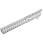 5KU 5 Zoll Edelstahl Gerade geriffelt Außenlauf +11mm CW Im Uhrzeigersinn Geeignet für Armorer Works WE (WE-TECH) Tokyo Marui Hi-Capa 5.1 Serie GBB Pistolen Airsoft