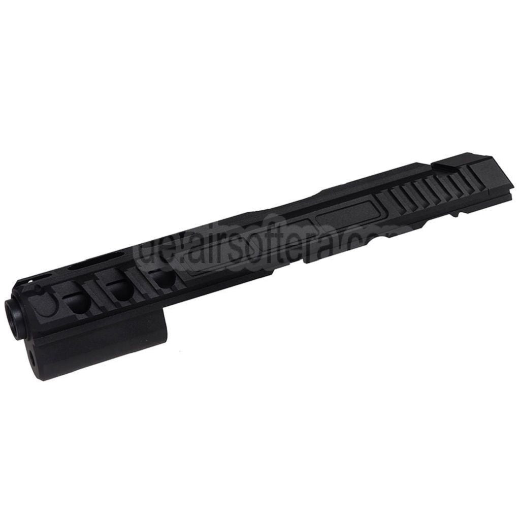 5KU CNC Aluminum Fräs Schlitten und Lauf Kit Set Typ-3 Geeignet für KJ Works ASG CZ Shadow 2 Serie GBB Pistolen Airsoft