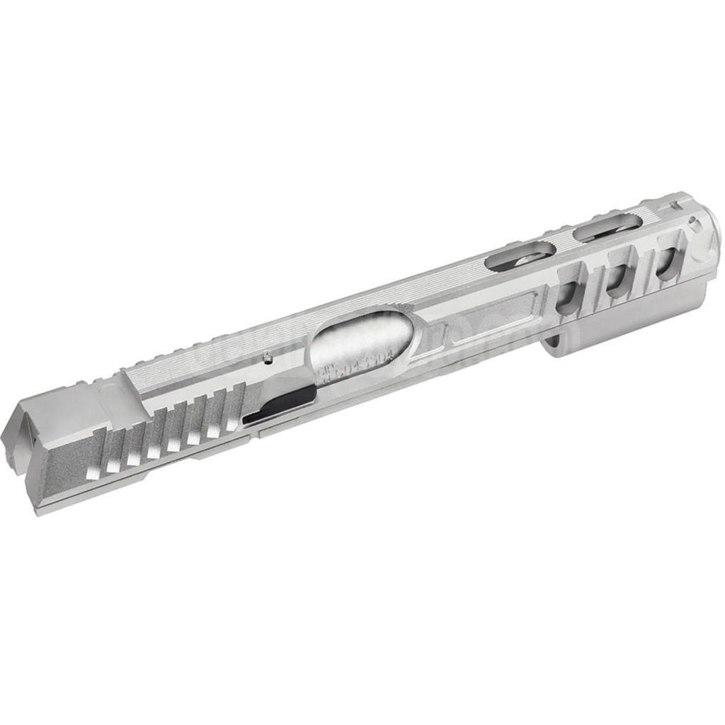 5KU CNC Aluminum Fräs Schlitten und Lauf Kit Set Typ-3 Geeignet für KJ Works ASG CZ Shadow 2 Serie GBB Pistolen Airsoft