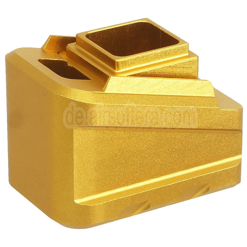 5KU CNC Aluminum Magazin Verlängerungs Basis Geeignet für SIG Air VFC P320 M17 M18 X-Serie GBB Pistolen Airsoft