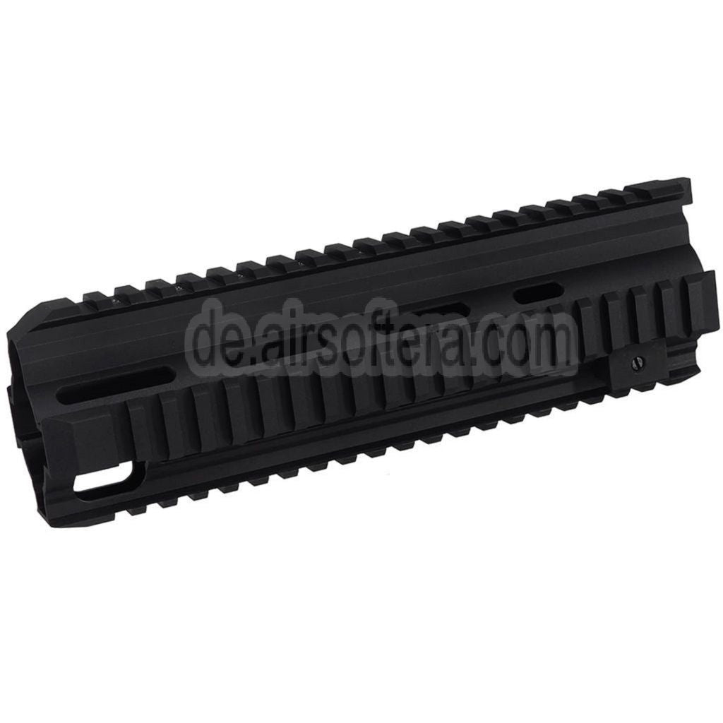 E&C 9 Zoll 416D Stil Handschutz Schienen System geeignet für E&C VFC HK416 Serie AEG Gewehre Airsoft Schwarz