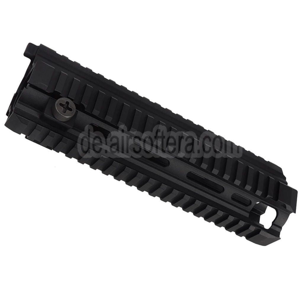 E&C 9 Zoll 416D Stil Handschutz Schienen System geeignet für E&C VFC HK416 Serie AEG Gewehre Airsoft Schwarz