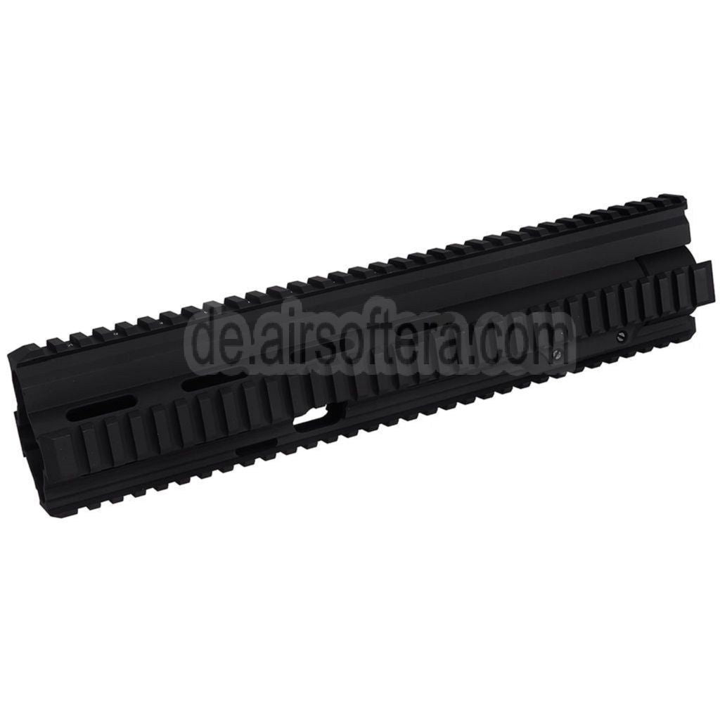 E&C 13 Zoll HK417 DMR Stil Handschutz Schienen System geeignet für E&C VFC 417 DMR Serie AEG Gewehre Airsoft Schwarz