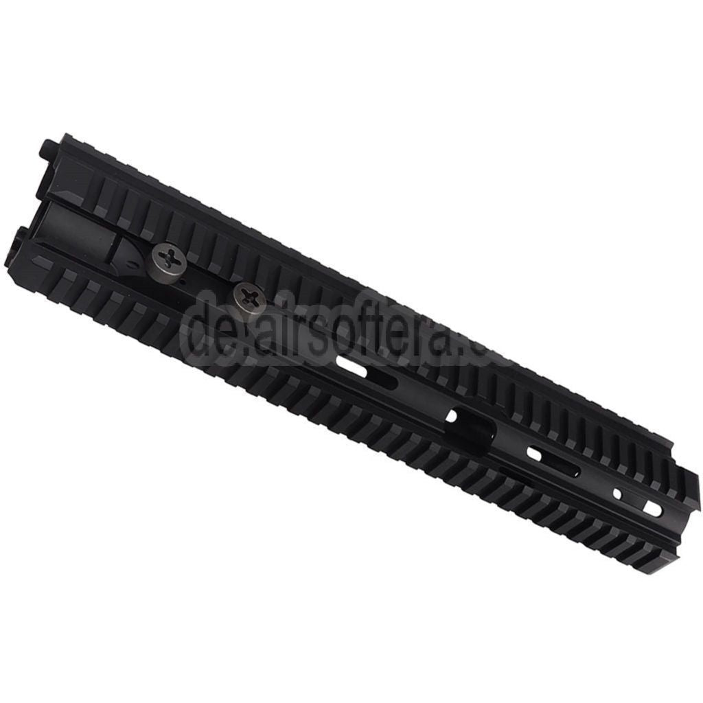 E&C 13 Zoll HK417 DMR Stil Handschutz Schienen System geeignet für E&C VFC 417 DMR Serie AEG Gewehre Airsoft Schwarz