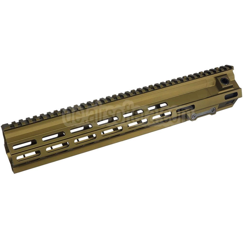 E&C 14.5 Zoll M110A1 Stil M-LOK Handschutz Schienen System geeignet für E&C HK417 VFC M110A1 SDMR Serie AEG Gewehre Airsoft