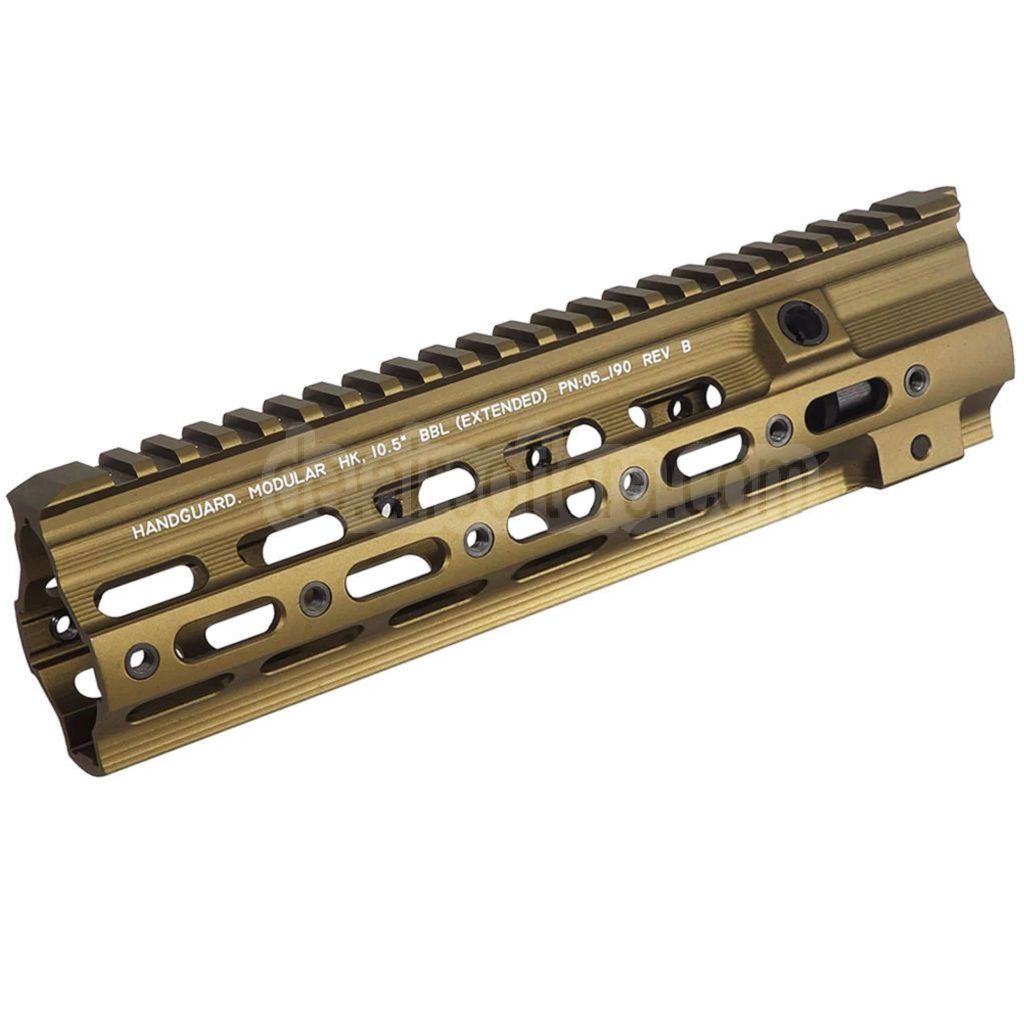 5KU 245mm CNC Aluminum SMR Taktisches Handschutz schienen system Geeignet für VFC Umarex HK416 GBB Gewehre Airsoft
