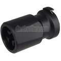 E&C Blackout 51T 3-polig Feuerdämpfer mit Blast Diverter Geeignet für -14mm CCW Gewinde gegen den Uhrzeigersinn
