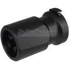 E&C Blackout 51T 3-polig Feuerdämpfer mit Blast Diverter Geeignet für -14mm CCW Gewinde gegen den Uhrzeigersinn