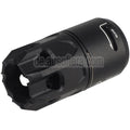 E&C King Comp Feuerdämpfer mit QD Oppressor Blast Diverter Geeignet für -14mm CCW Gewinde gegen den Uhrzeigersinn