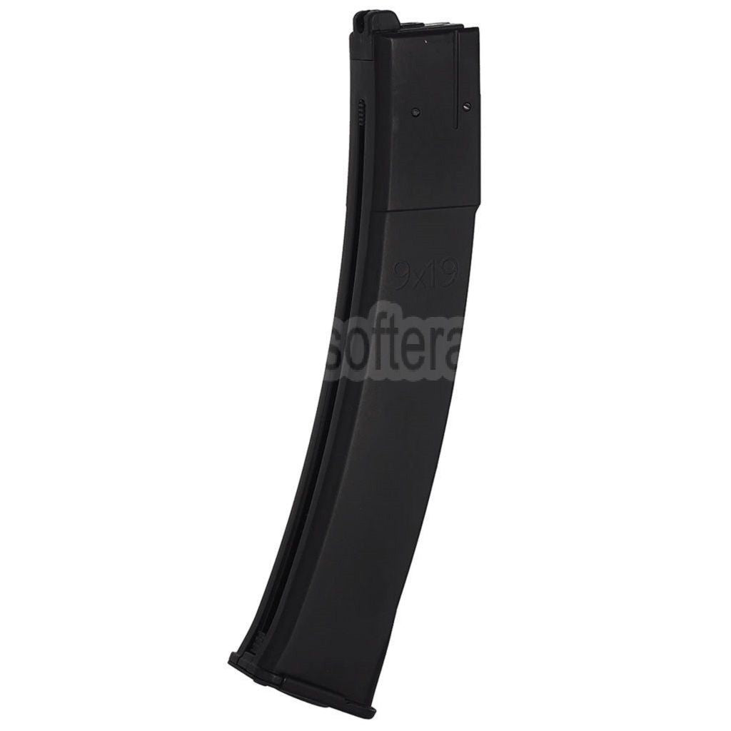 WELL PRO 38rd Gas Magazin Geeignet für WE06 PPK-20 Serie SMG GBB Gewehre Airsoft Schwarz
