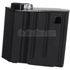 DOUBLE BELL 30rd Mid-Cap Magazin Kurz Typ Geeignet für DOUBLE BELL E&C JG Golden Eagle CYMA A&K G&P Tokyo Marui SR25 Serie AEG Gewehre Airsoft Schwarz