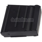 DOUBLE BELL 30rd Mid-Cap Magazin Kurz Typ Geeignet für DOUBLE BELL E&C JG Golden Eagle CYMA A&K G&P Tokyo Marui SR25 Serie AEG Gewehre Airsoft Schwarz
