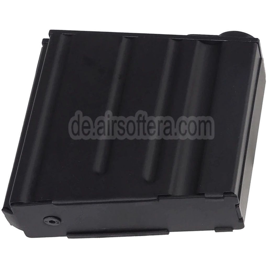 DOUBLE BELL 30rd Mid-Cap Magazin Kurz Typ Geeignet für DOUBLE BELL E&C JG Golden Eagle CYMA A&K G&P Tokyo Marui SR25 Serie AEG Gewehre Airsoft Schwarz