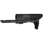 E&C PDW Schaft Geeignet für AR M4 M16 Serie AEG Gewehre Airsoft Schwarz