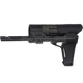 E&C PDW Stabilisator Geeignet für AR M4 M16 Serie AEG Gewehre Airsoft Schwarz