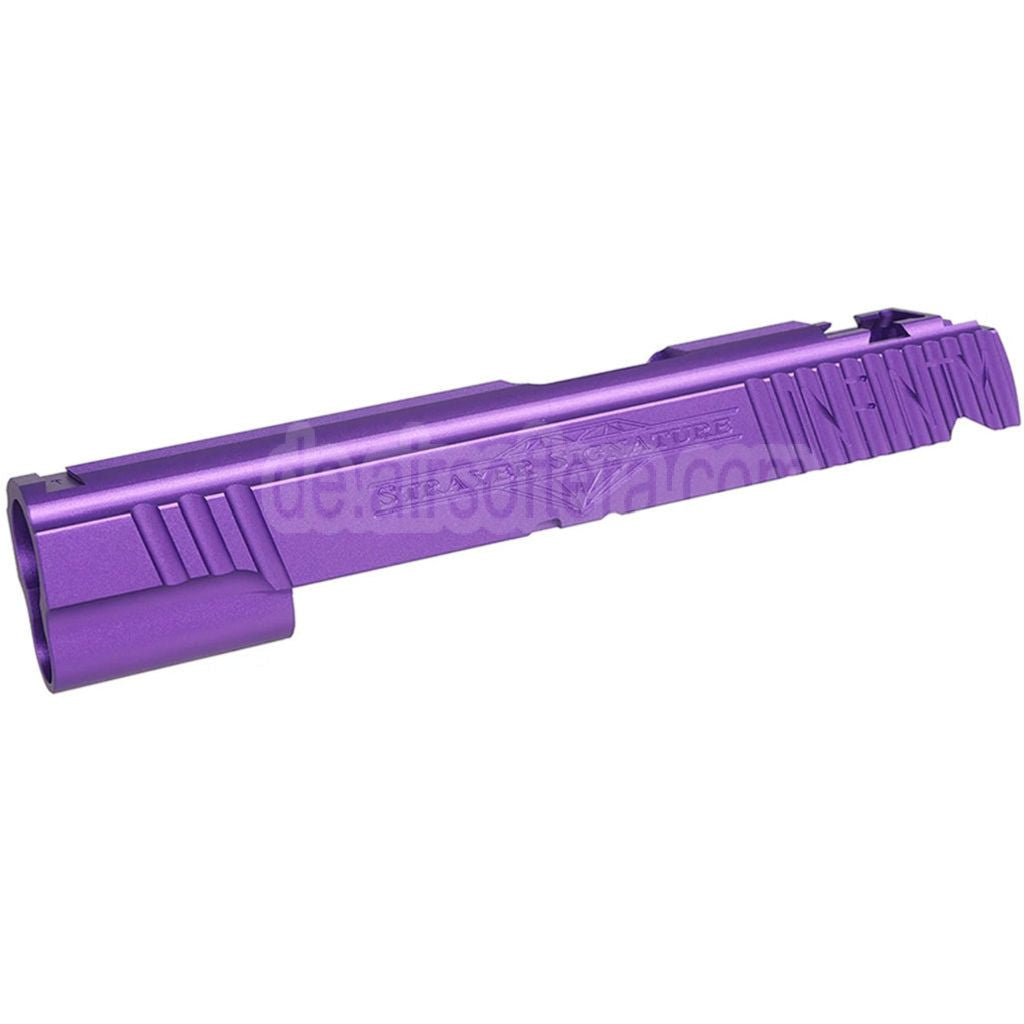 5KU CNC Aluminum Infinity Signature Schlitten Geeignet für Tokyo Marui Hi-Capa 5.1 Serie GBB Pistolen Airsoft