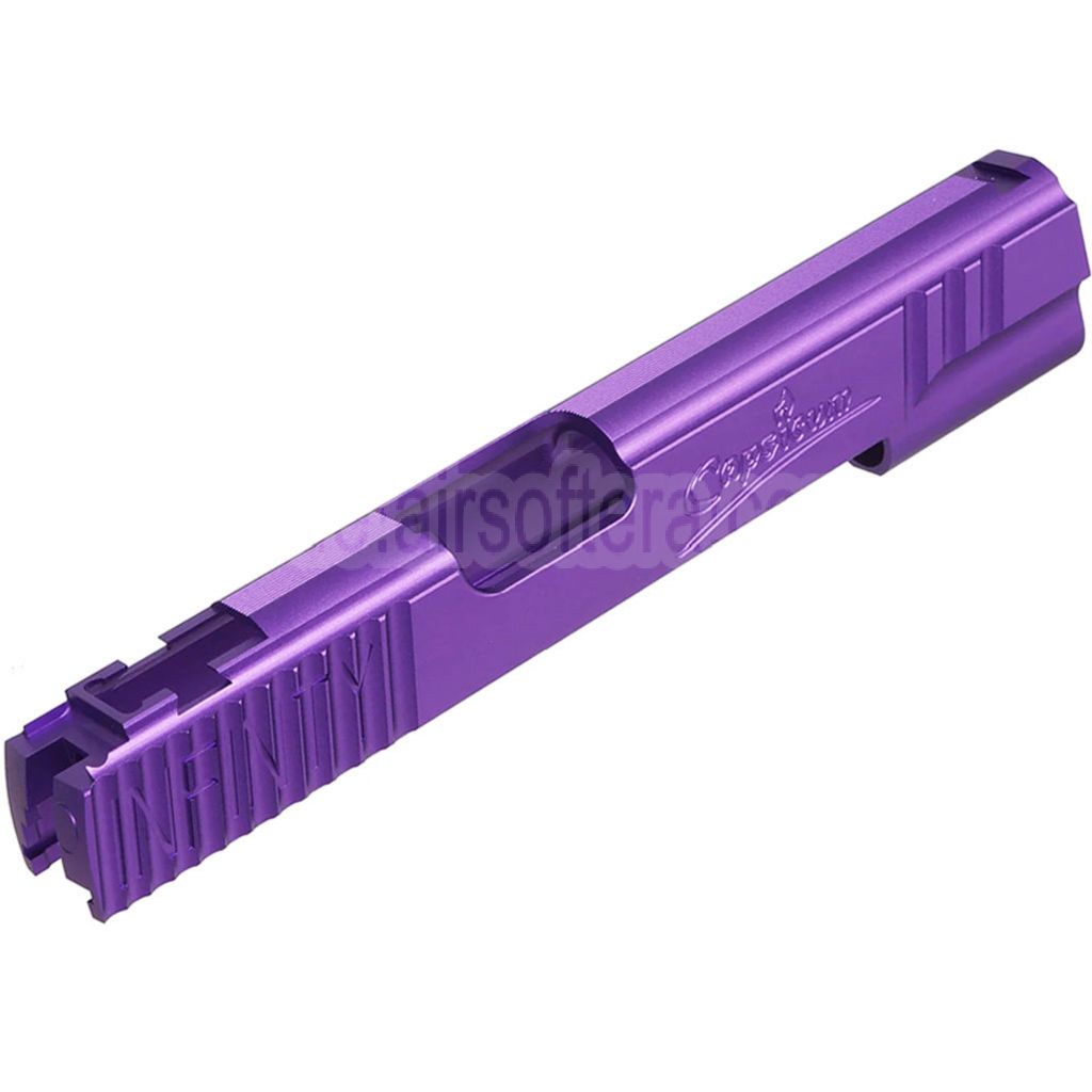 5KU CNC Aluminum Infinity Signature Schlitten Geeignet für Tokyo Marui Hi-Capa 5.1 Serie GBB Pistolen Airsoft
