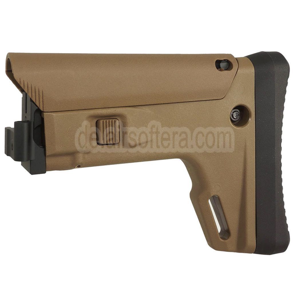 5KU ACR Stil 7-Positions Seitlich klappbar Einziehbar Schaft geeignet für LCT GHK AK74S AK104 AK105 Serie Gewehre Airsoft