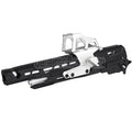 5KU CNC Aluminum EX-02 Lauf Schlitten Mitte Rahmen Kit Komplett Set Geeignet für Tokyo Marui Hi-Capa Serie GBB Pistolen Airsoft