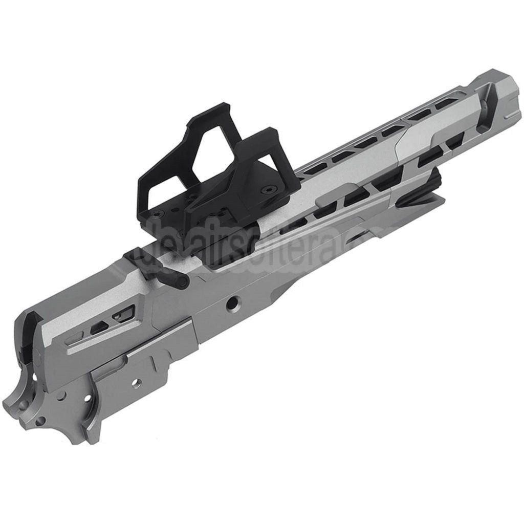 5KU CNC Aluminum EX-02 Lauf Schlitten Mitte Rahmen Kit Komplett Set Geeignet für Tokyo Marui Hi-Capa Serie GBB Pistolen Airsoft