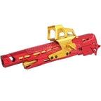 5KU CNC Aluminum EX-02 Lauf Schlitten Mitte Rahmen Kit Komplett Set Geeignet für Tokyo Marui Hi-Capa Serie GBB Pistolen Airsoft