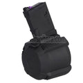 CYMA 500rd Elektrisch Schallsteuerung Wicklung Gas Trommelmagazin Geeignet für CYMA CGS Tokyo Marui M4 Serie MWS GBB Gewehre Airsoft Schwarz