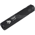 CYMA 155mm x 30mm Navy Seal Stil Schalldämpfers Geeignet für -14mm CCW Gewinde gegen den Uhrzeigersinn