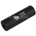CYMA 108mm x 35mm Navy Seal Stil Schalldämpfers Geeignet für -14mm CCW gegen den Uhrzeigersinn / +14mm CW Gewinde im Uhrzeigersinn