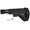 E&C Einziehbarer Schaft mit Röhre Geeignet für E&C HK417 G28 Serie AEG Gewehre Airsoft