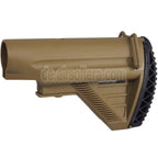 E&C Einziehbarer Schaft mit Röhre Geeignet für E&C HK417 G28 Serie AEG Gewehre Airsoft