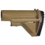 E&C E2 Stil Einziehbarer Schaft Geeignet für E&C HK417 G28 Serie AEG Gewehre Airsoft