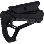 E&C GL-CORE CP Stil Einziehbarer Schaft Geeignet für AR M4 M16 Serie AEG Gewehre Airsoft Schwarz