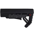 E&C MOD1 Stil Einziehbarer Schaft Geeignet für AR M4 M16 Serie AEG Gewehre Airsoft Schwarz