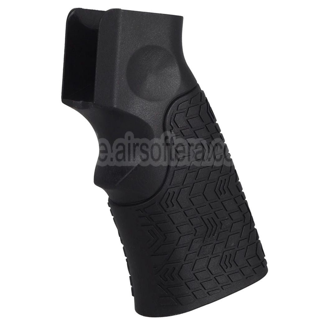 E&C Polymer DD Stil Motorgriff Geeignet für M4 M16 Serie AEG Gewehre Airsoft Schwarz