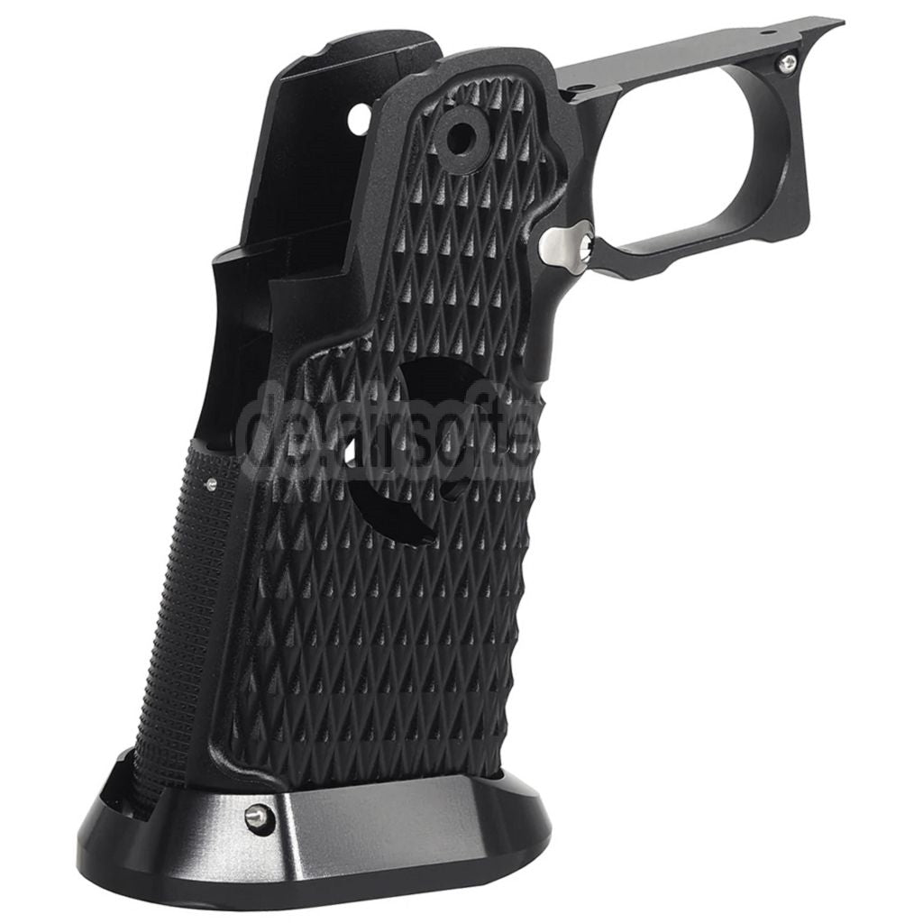 5KU CNC Aluminum Griff Typ-9 Geeignet für Tokyo Marui Hi-Capa 5.1 4.3 Serie GBB Pistolen Airsoft