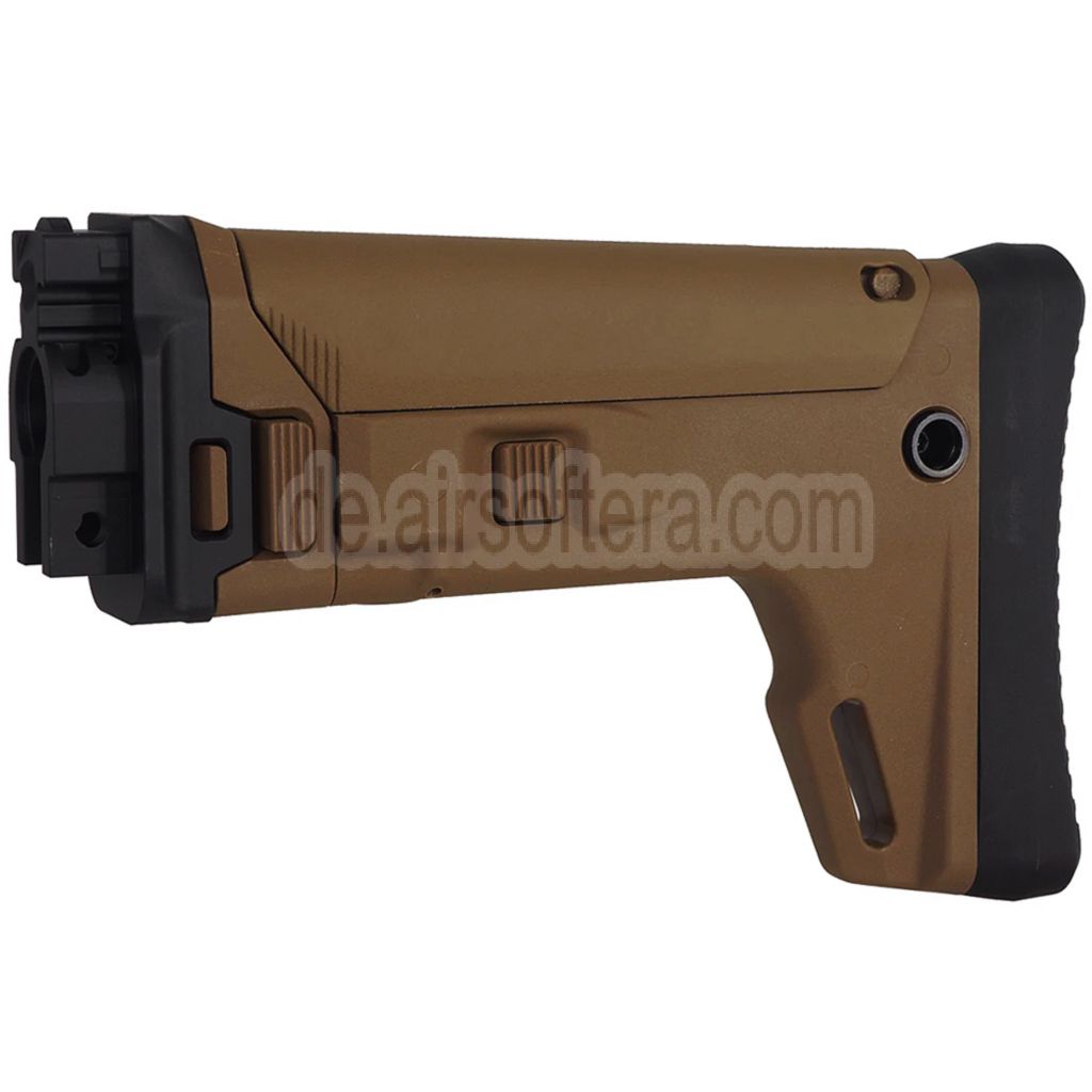 5KU ACR Stil 7-Positions Seitlich klappbar Einziehbarer Schaft Geeignet für Archwick B&T APC9-K Serie GBB SMG Gewehre Airsoft