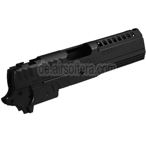 5KU CNC Aluminum LimCat Custom Stil Mitte Rahmen Schlitten Set Geeignet für Tokyo Marui Hi-Capa 4.3 Serie GBB Pistolen Airsoft